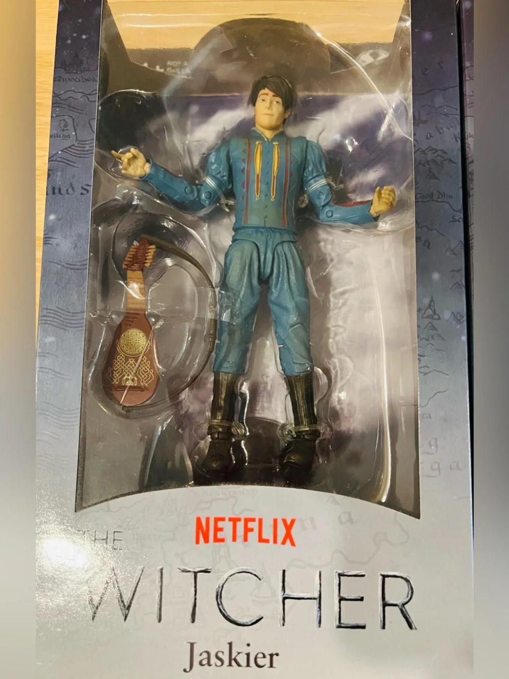McFarland Toys The Witcher Set of 3 Figures, Geralt, Ciri, Jaskier, 2022